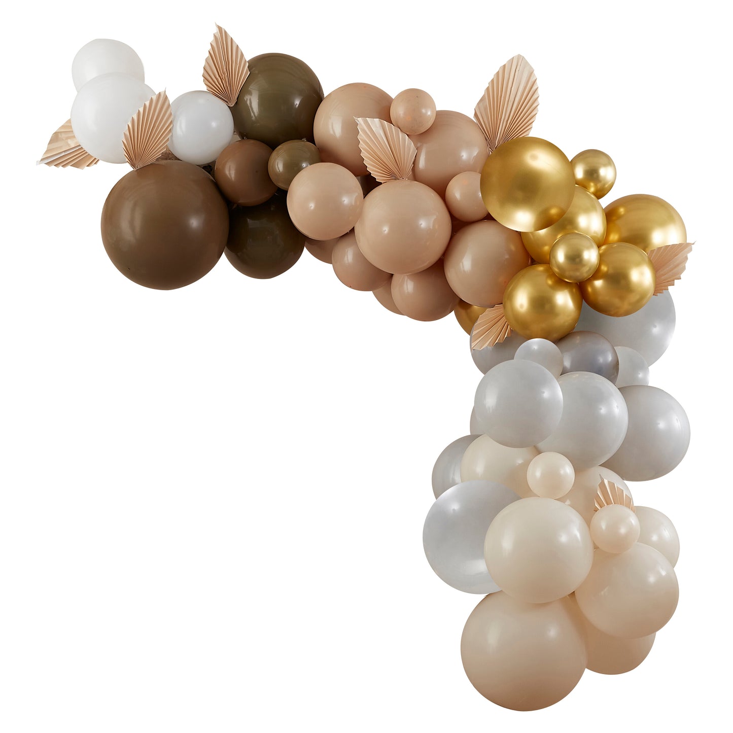 Taupe, Brown & Nude Balloon Arch Kit