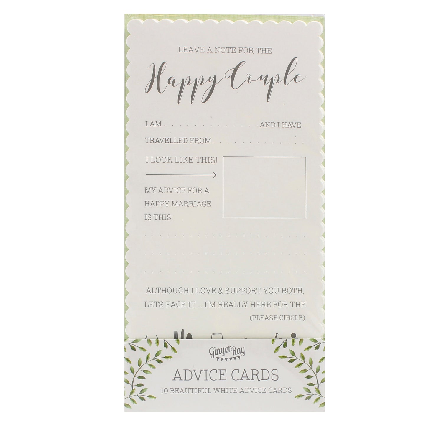 Advice for the Happy Couple Cards