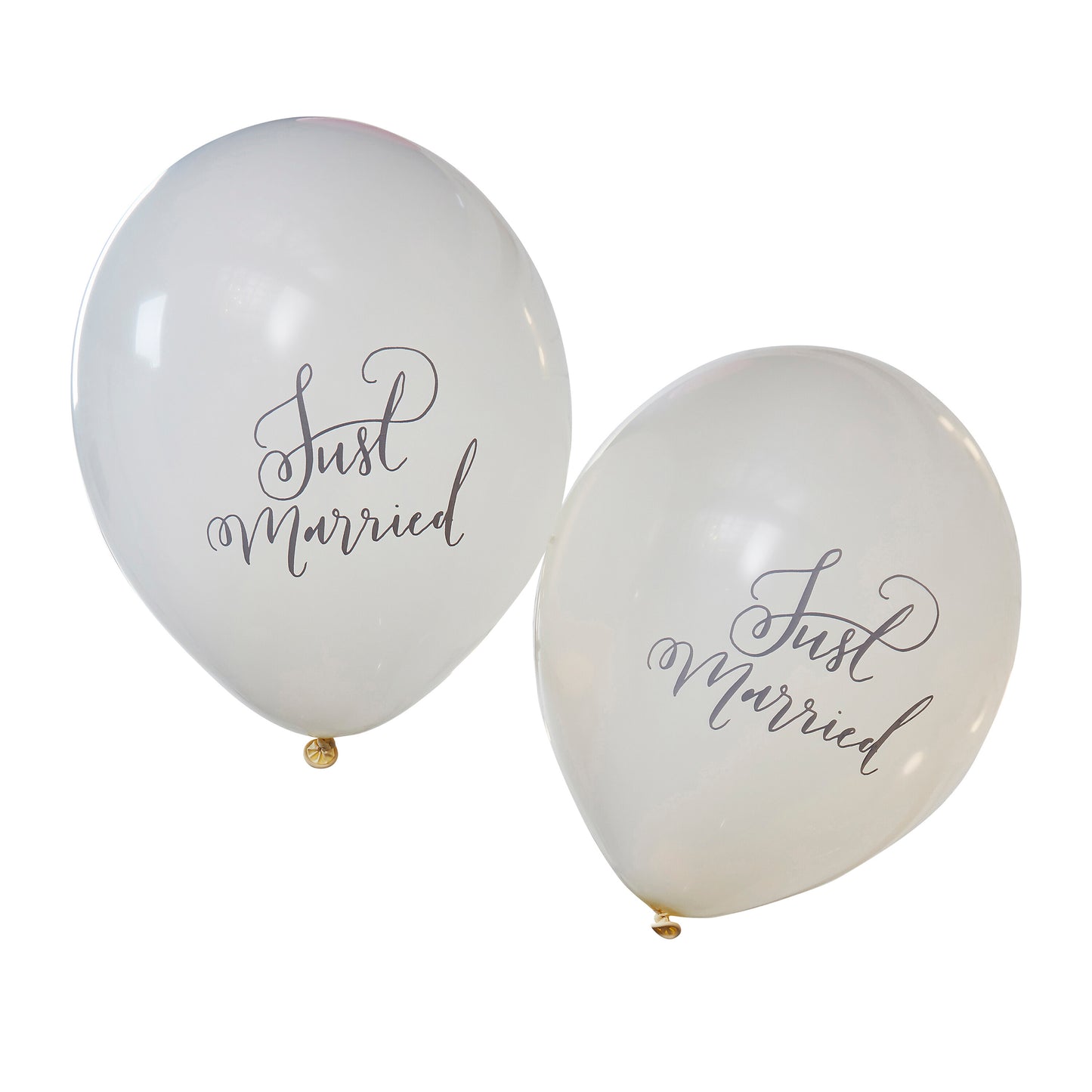 Just Married Balloons
