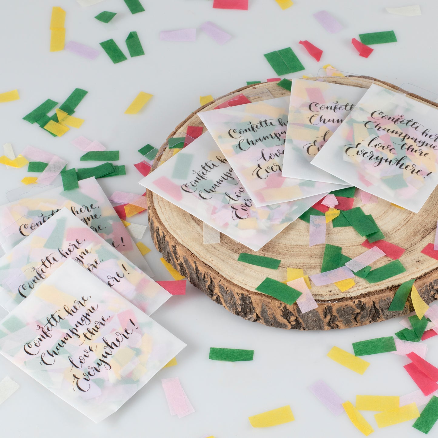 Wedding Tissue Paper Confetti Kit