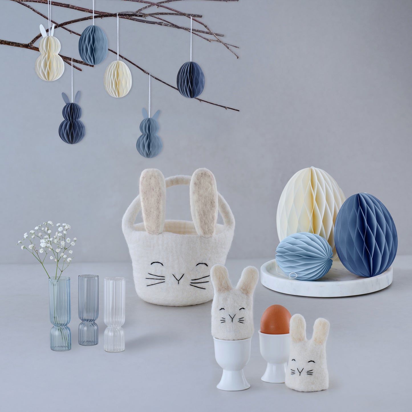 Egg-Shaped Easter Candles