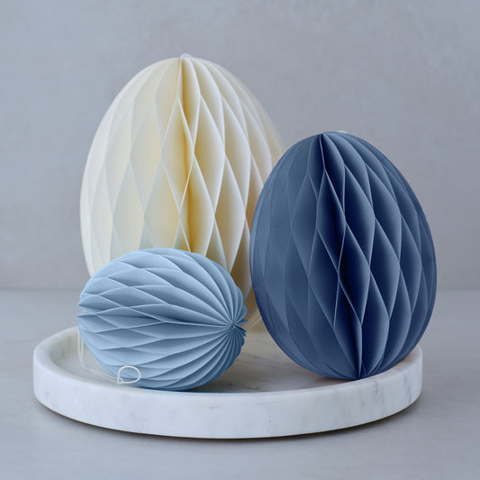 Honeycomb Easter Egg Decorations