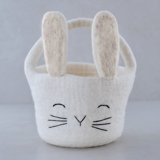 Felt Easter Bunny Basket