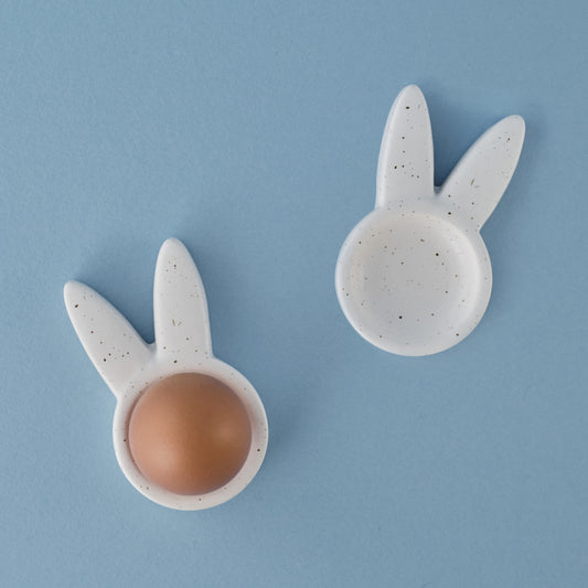 Ceramic Bunny Egg Cups