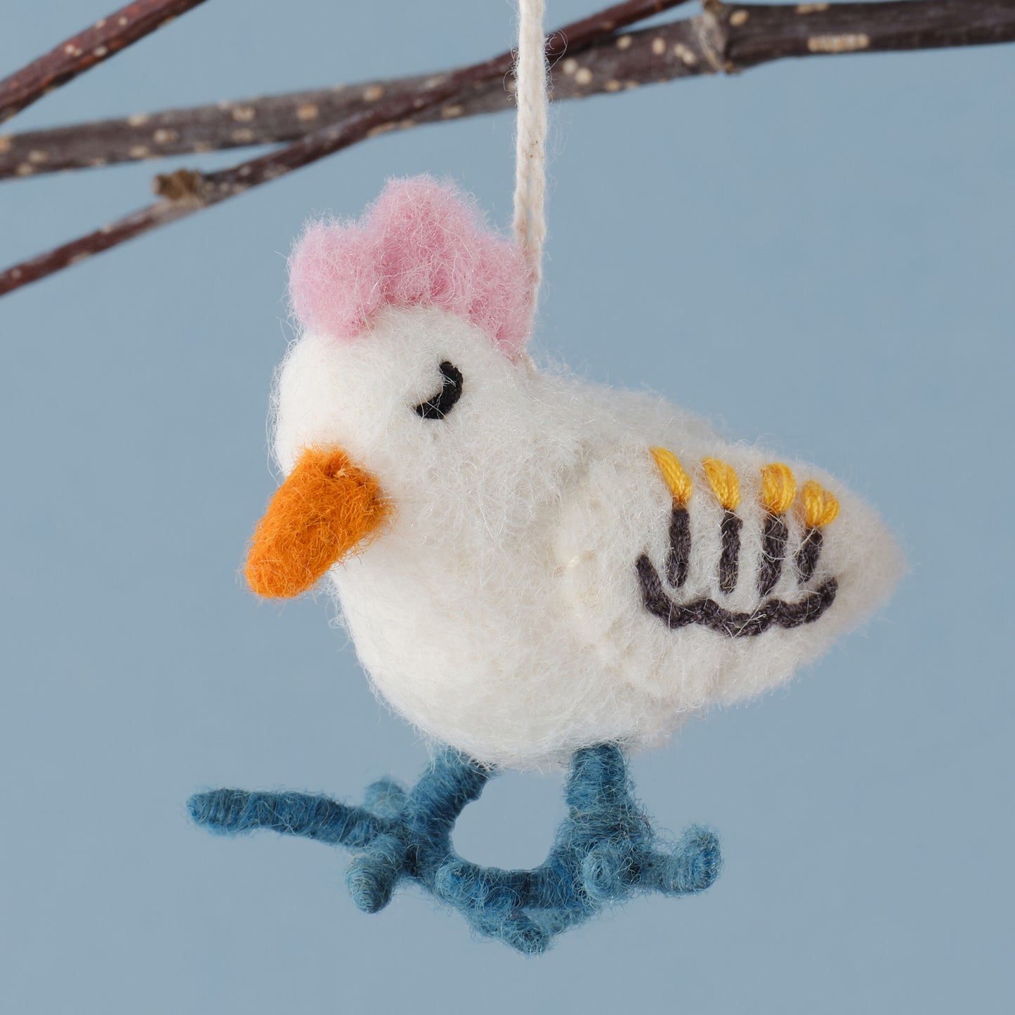 Felt Animal Easter Tree Decorations