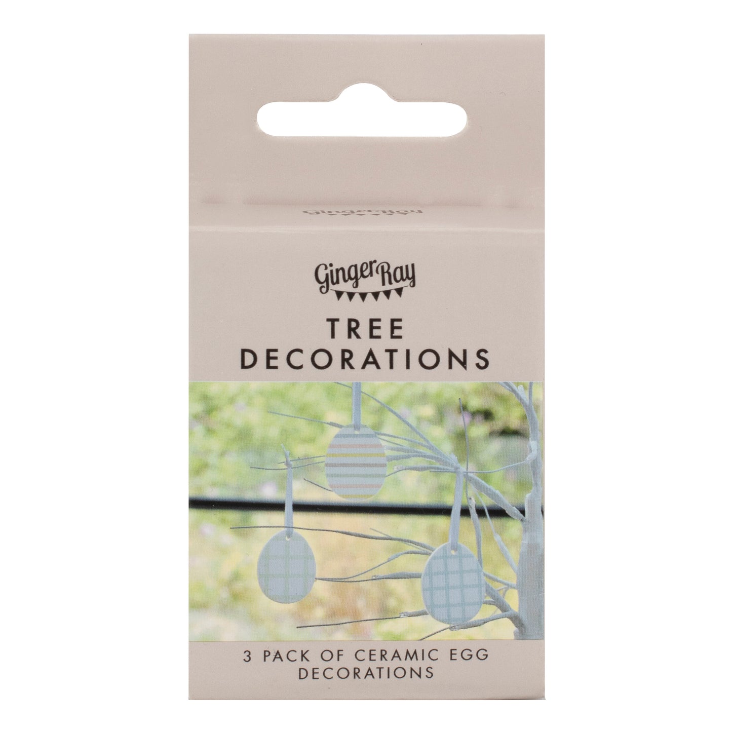 Ceramic Easter Egg Tree Decorations