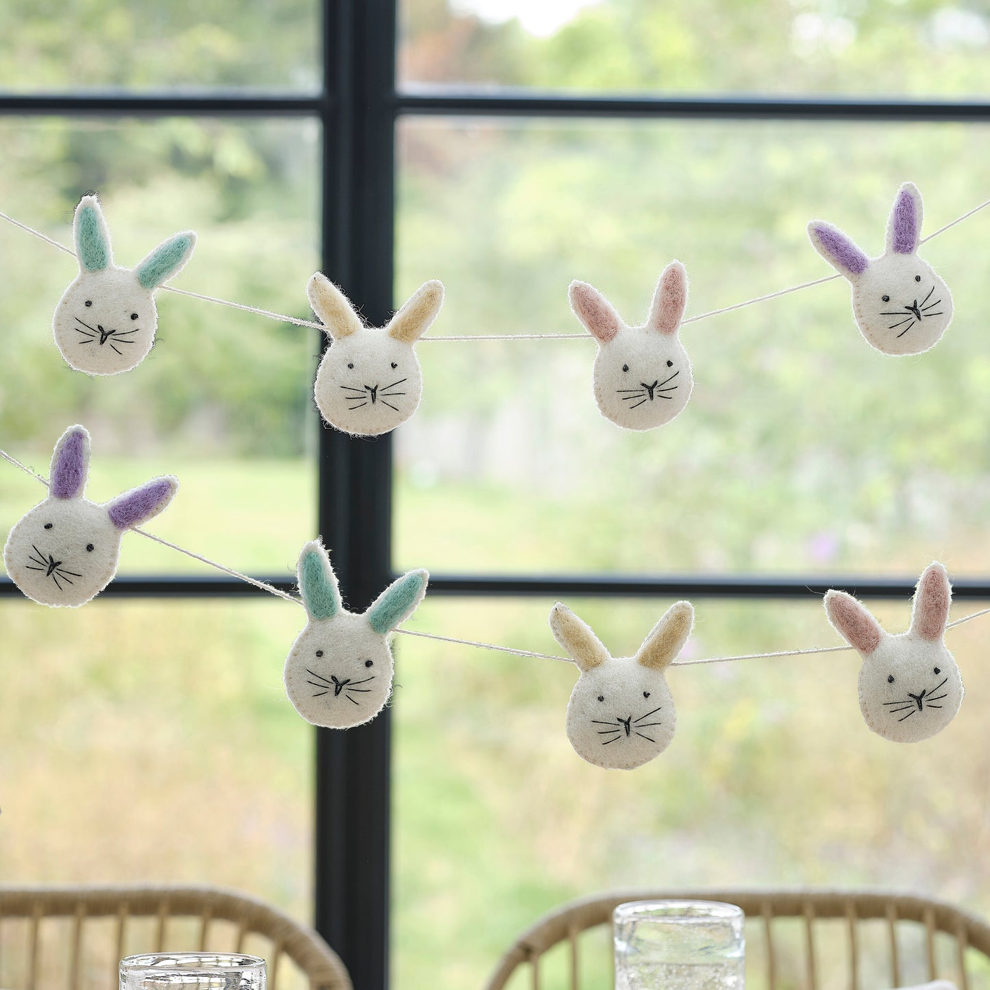 Felt Easter Bunny Bunting