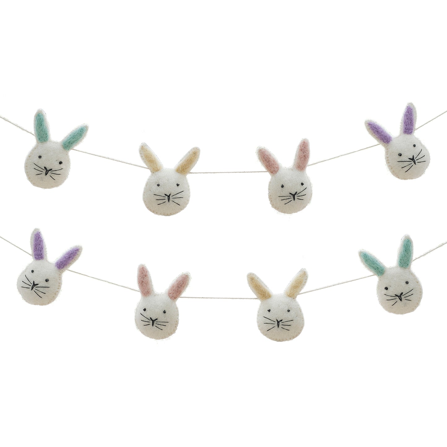Felt Easter Bunny Bunting