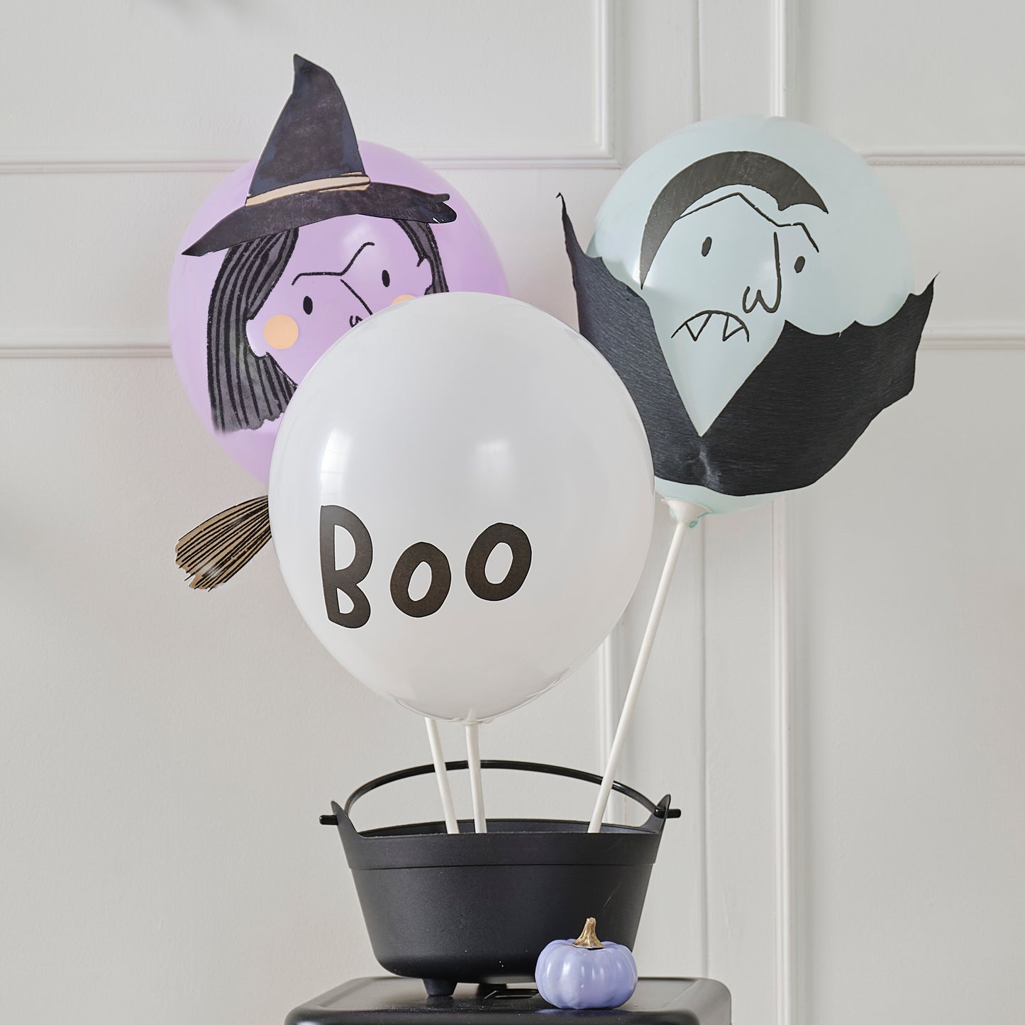 Vampire & Witch Halloween Balloons