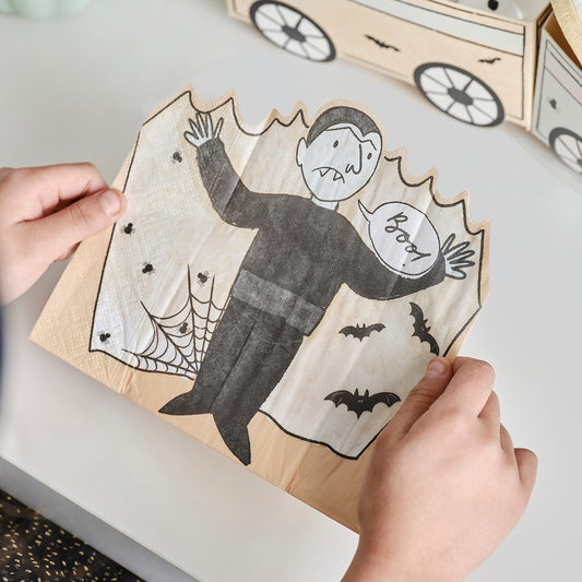 Vampire Halloween Paper Party Napkins