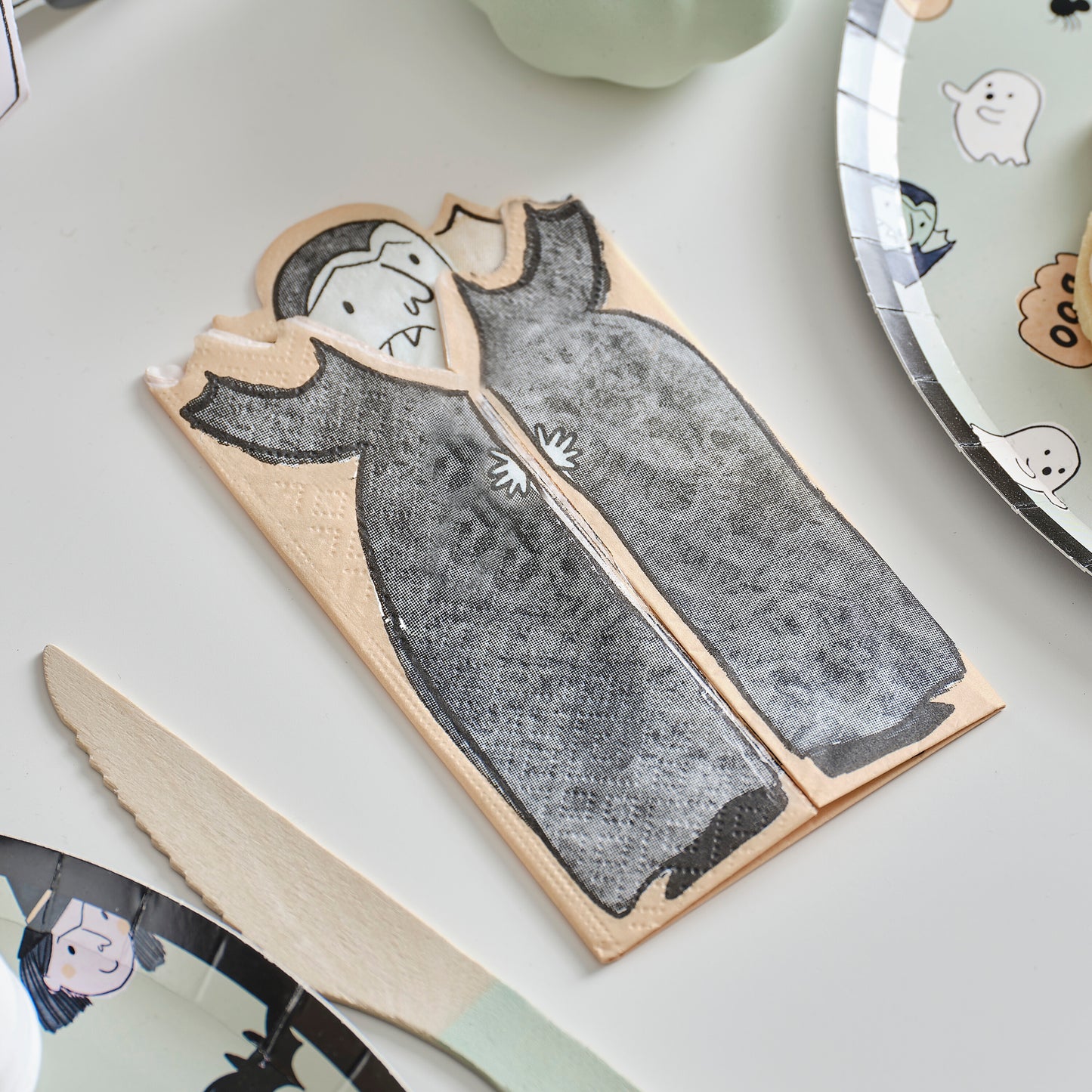 Vampire Halloween Paper Party Napkins