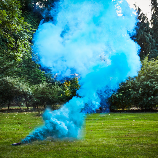 Blue Wedding Smoke Bomb