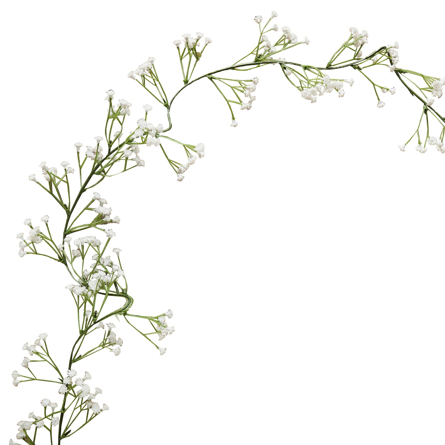 White Gypsophila Artificial Flower Garland