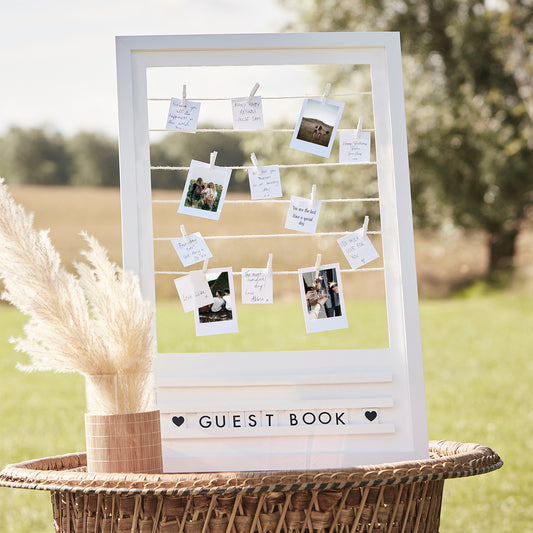 Customisable Guest Book Frame