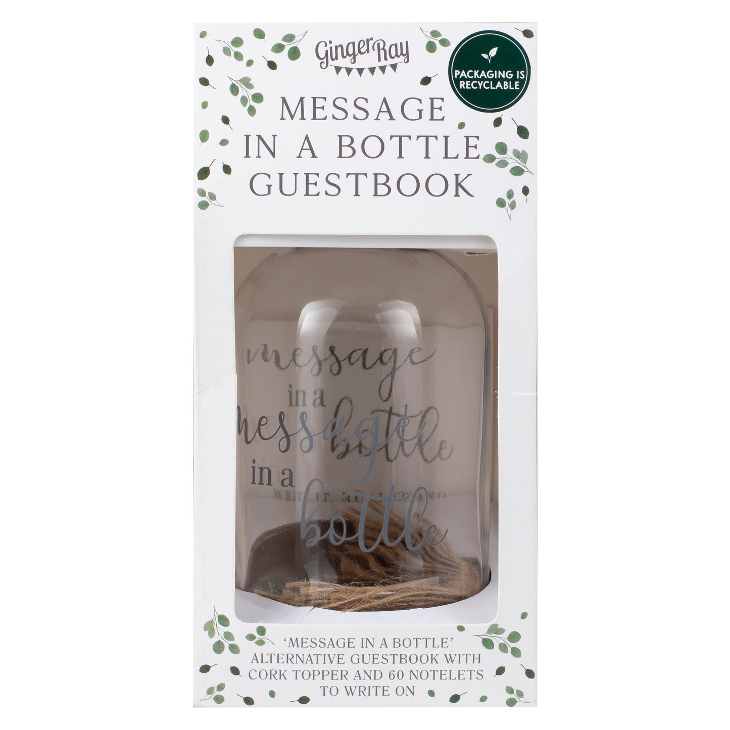 Message in a Bottle Wedding Guest Book Alternative