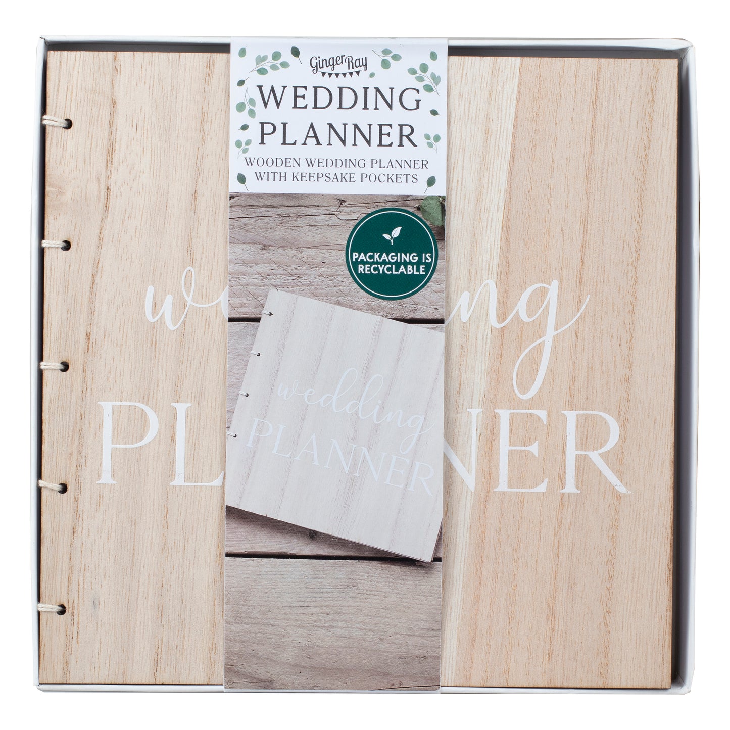 Wooden Wedding Planner