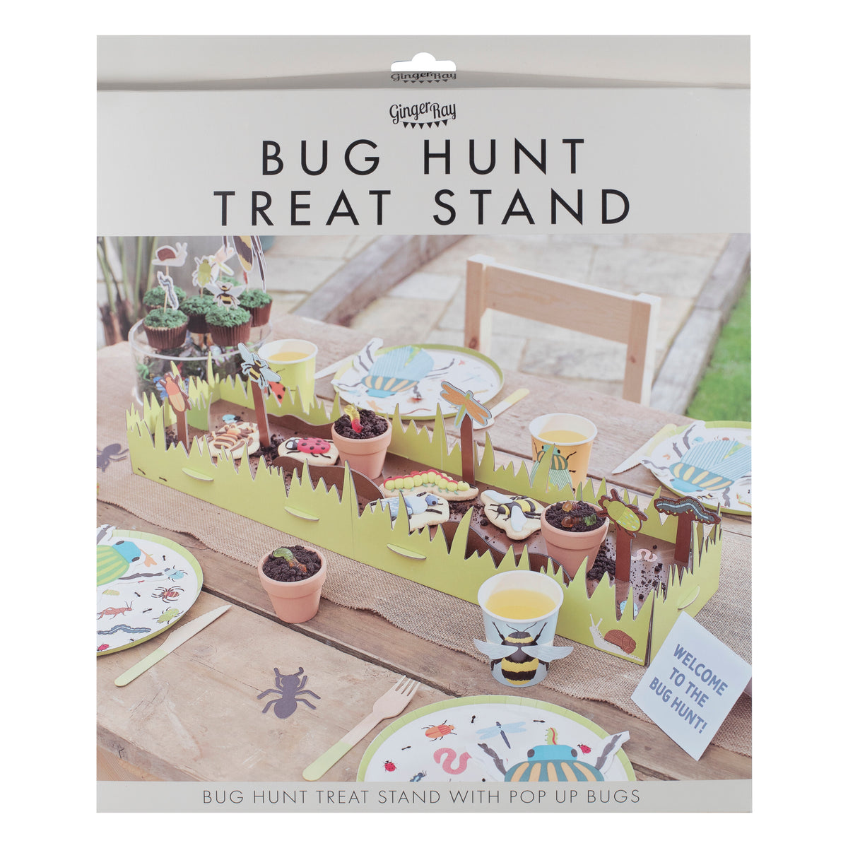 Bug Hunt Grazing Board with Pop Up Bugs – Ginger Ray