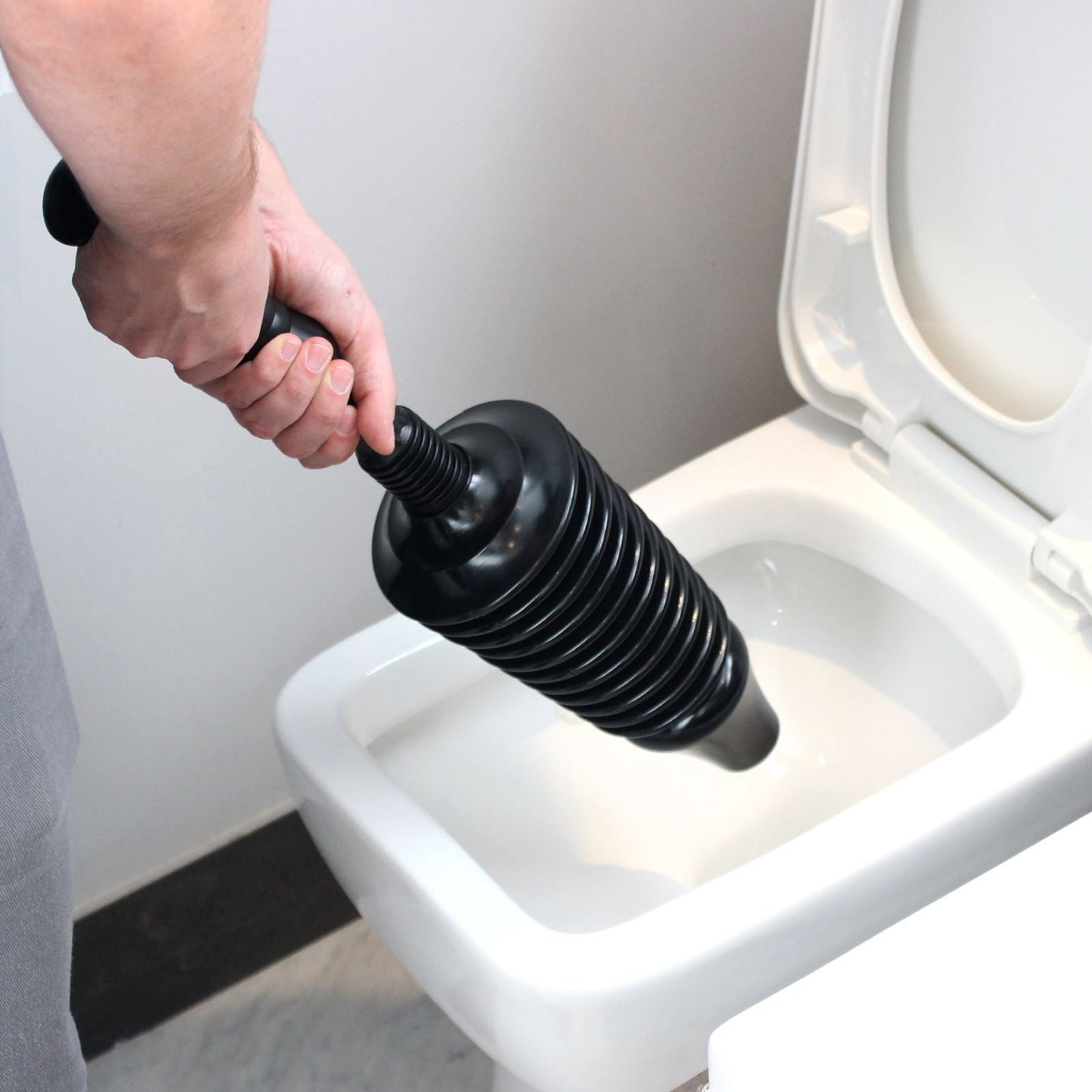 Powerful Toilet Plunger  Pukkr	