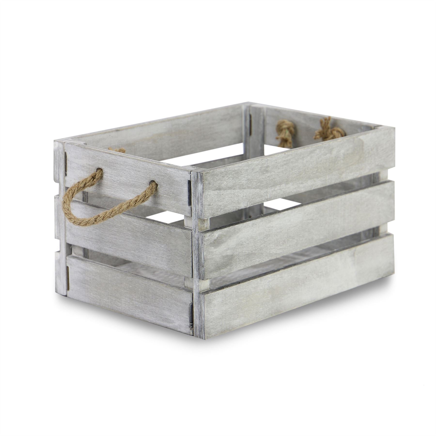 Wooden Storage Crates - Set of 3 | M&W	