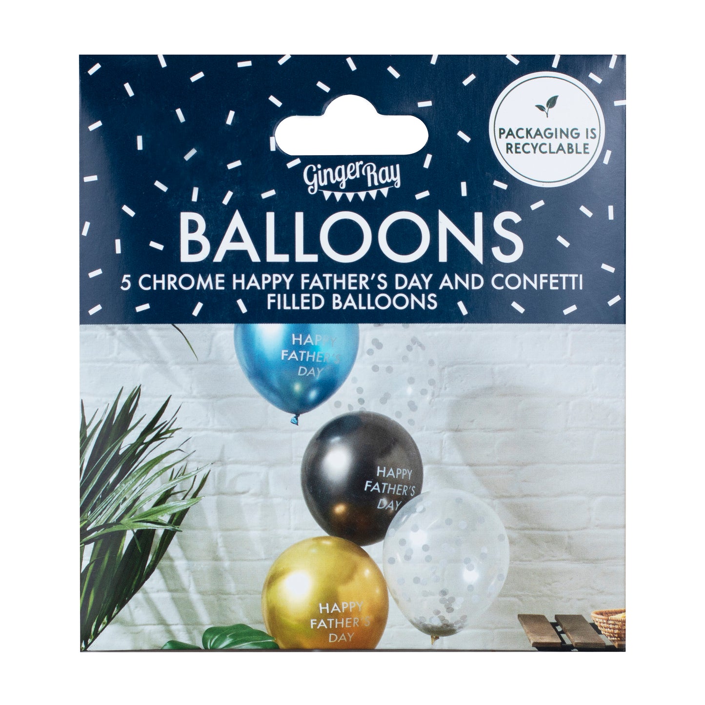 Happy Father's Day Balloon Cluster