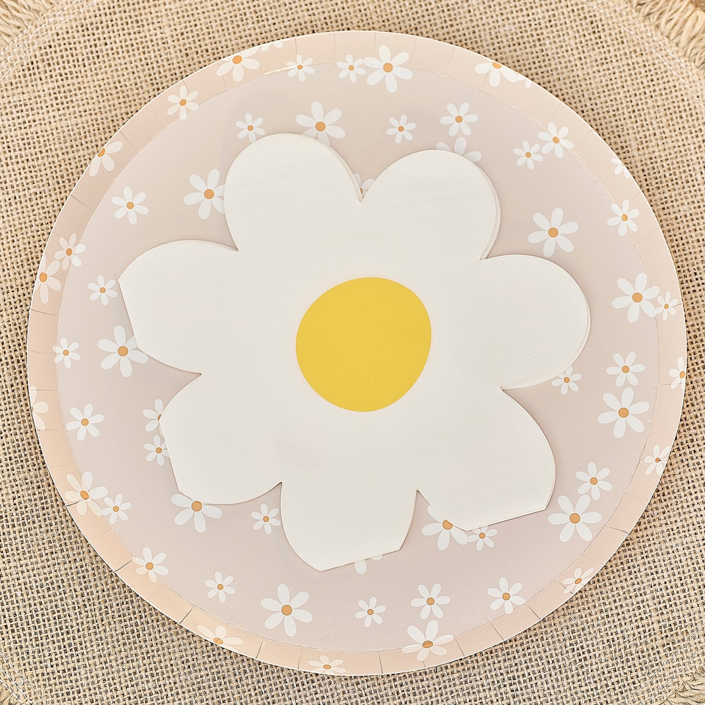 Daisy Floral Paper Napkins