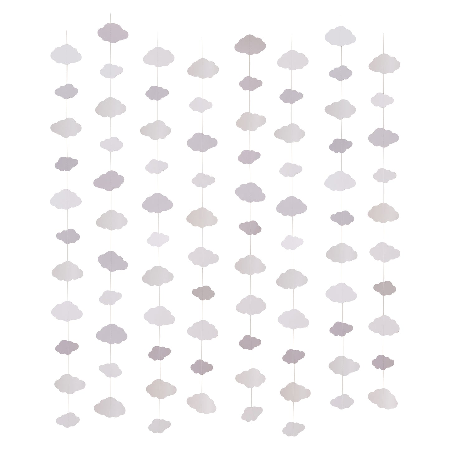 Pearlescent Cloud Baby Shower Backdrop