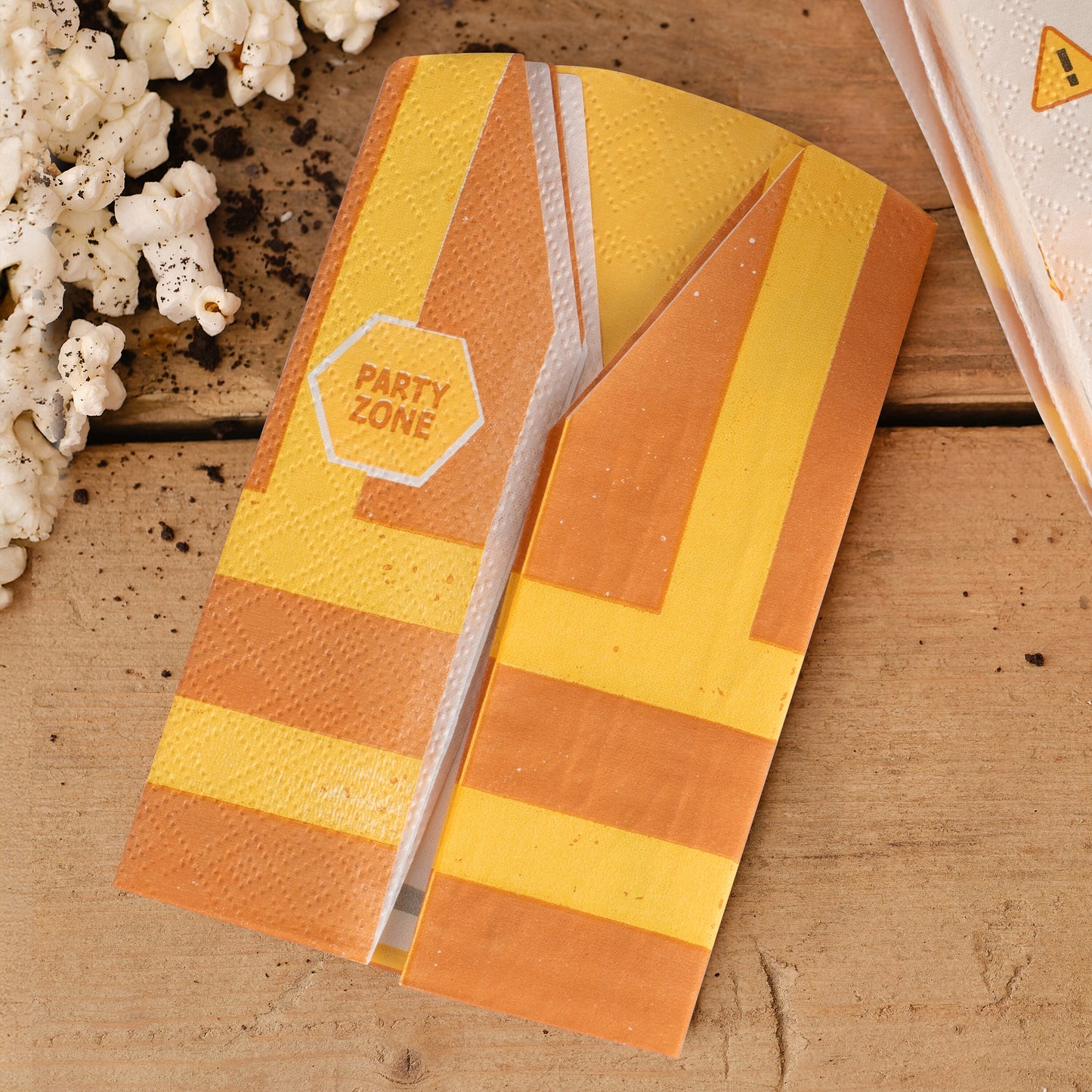 Construction Party Hi-vis Jacket Paper Napkins