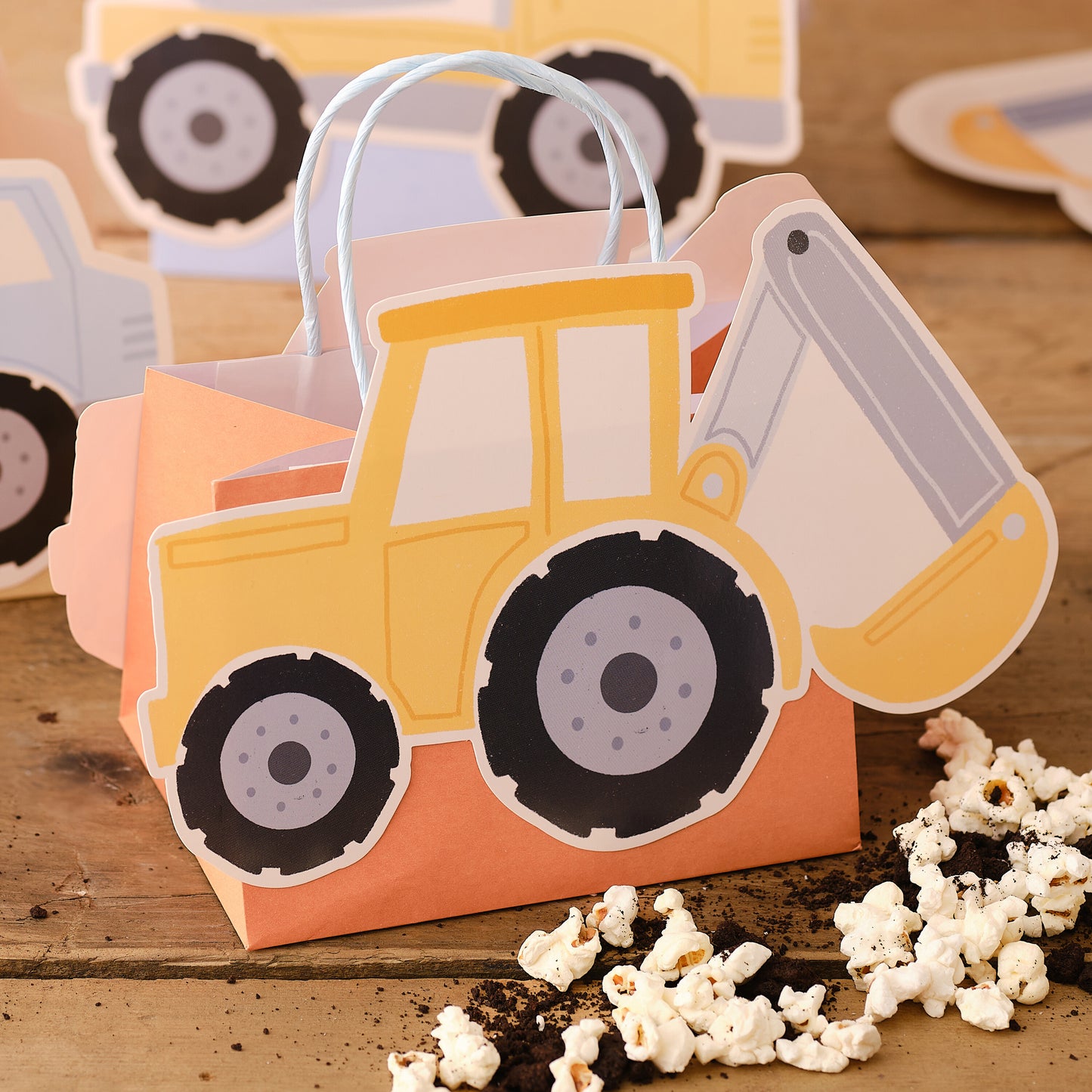 Construction Vehicle Party Bags