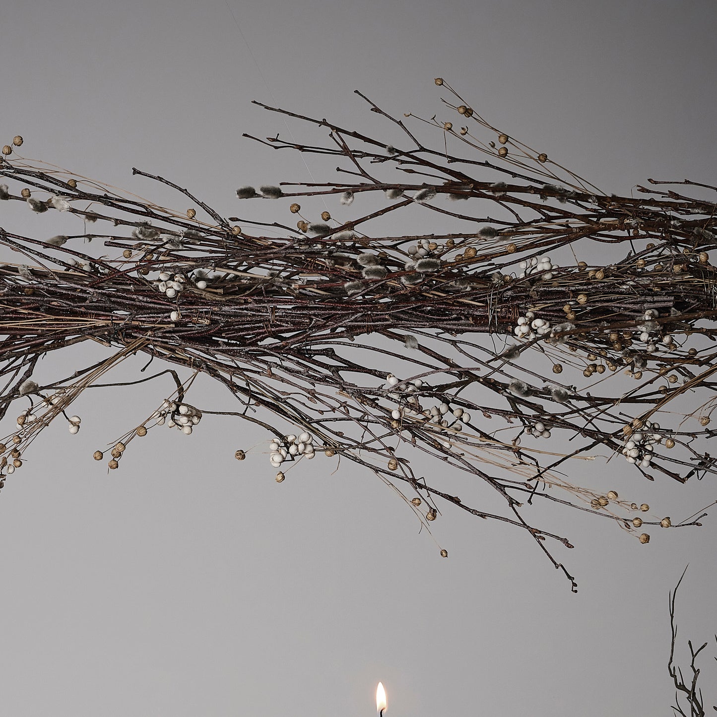 Twigs and Berry Decorative Halloween Garland