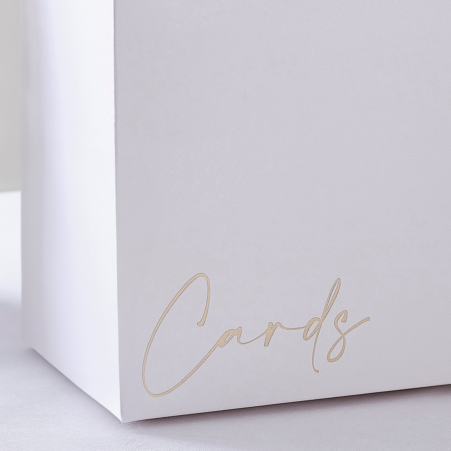 Gold Foiled Card Box