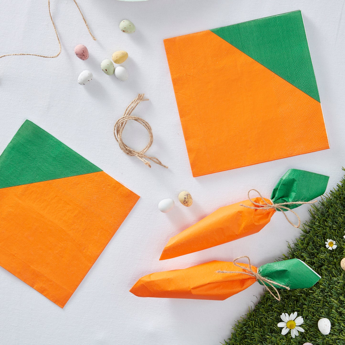Carrot Easter Paper Napkin