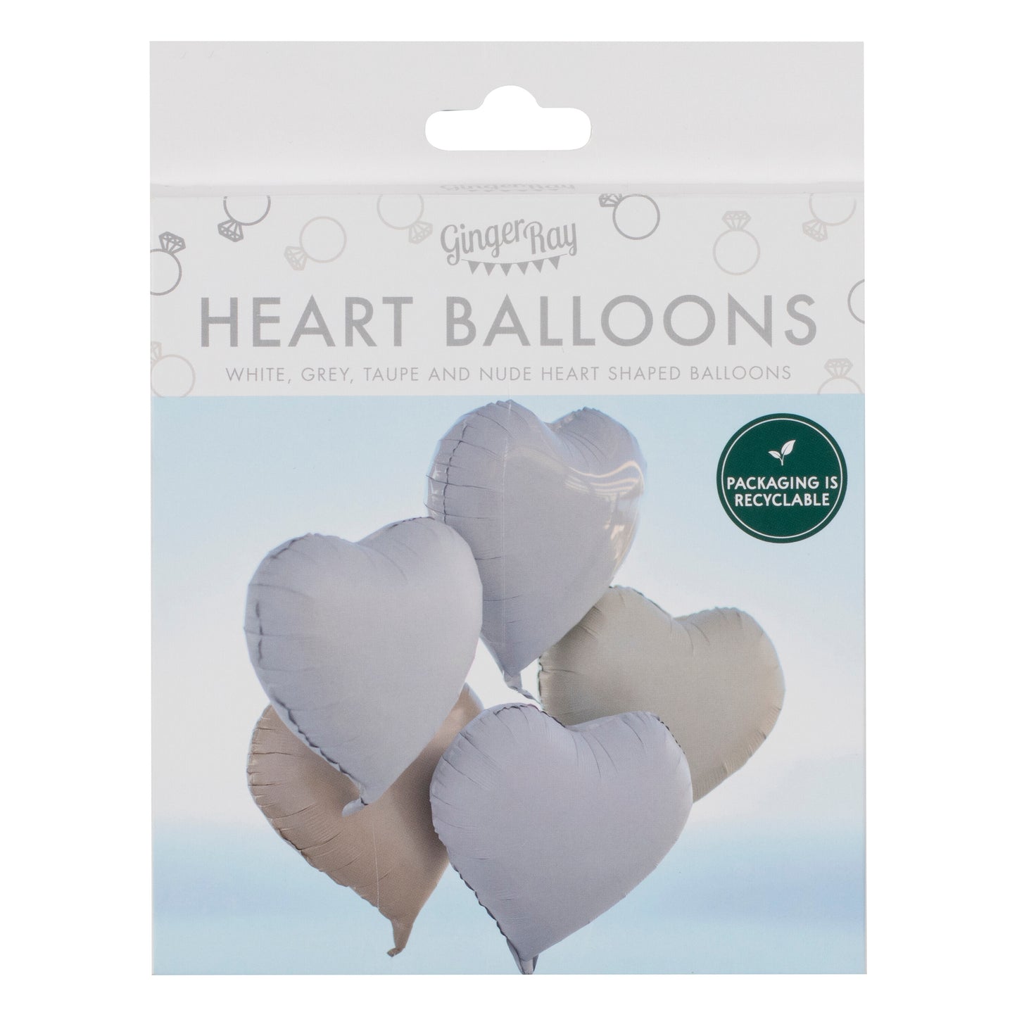 Heart Shaped Balloon Bundle