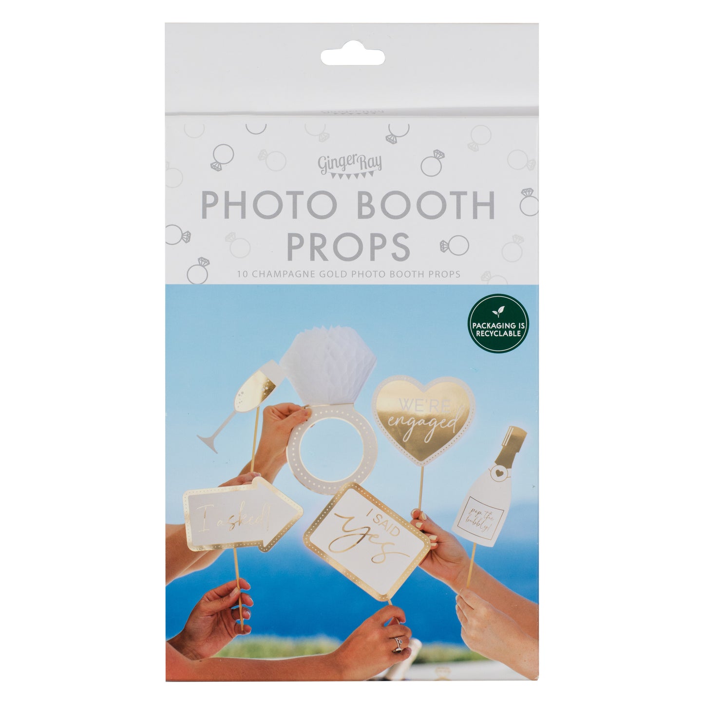 Engagement Party Photo Booth Props