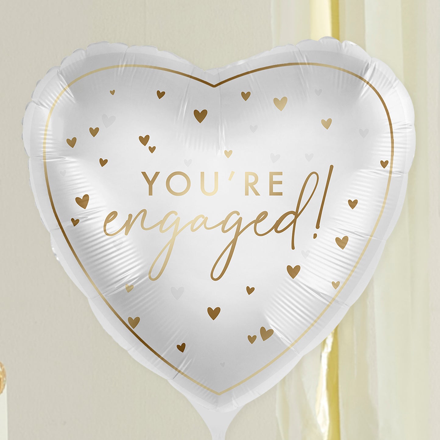 You're Engaged Heart Engagement Helium Balloon Delivered