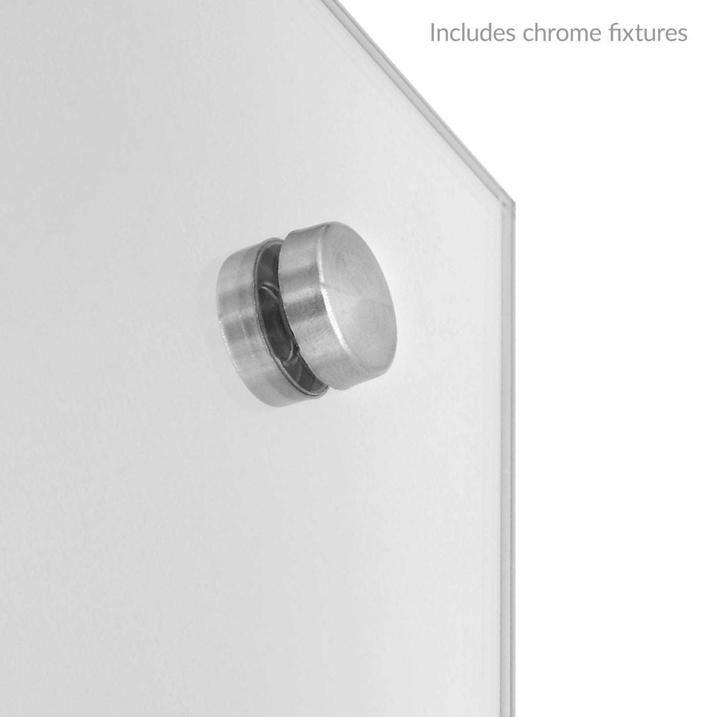 Frameless Rectangle Mirror 450 x 300mm | M&W	