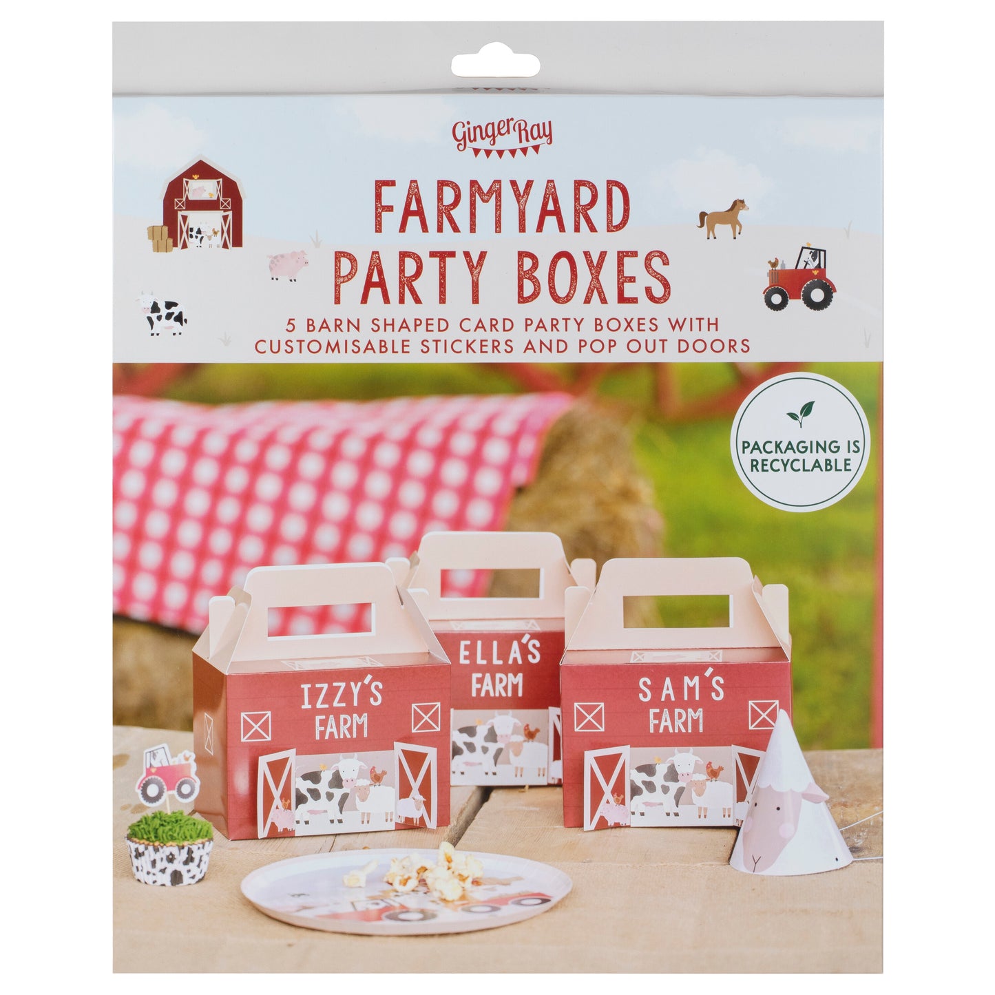 Customisable Barn Party Box