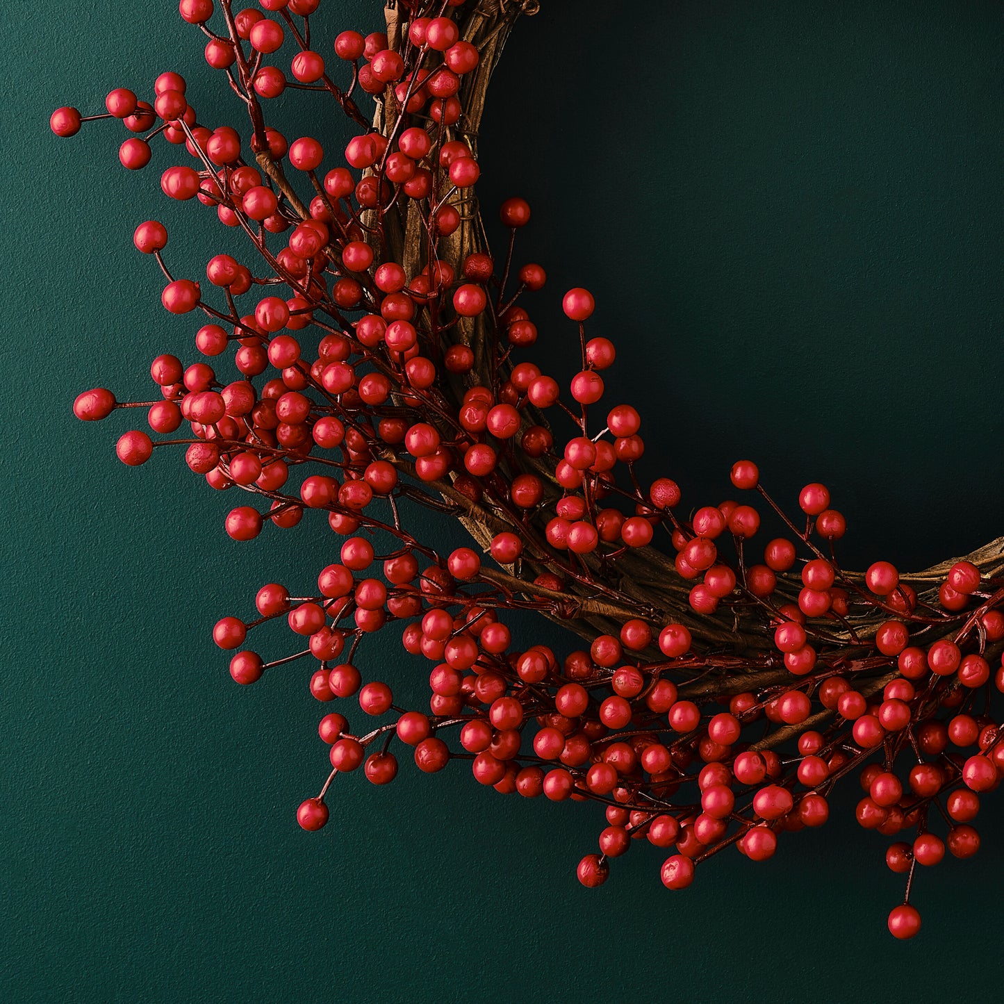 Red Berry Christmas Door Wreath