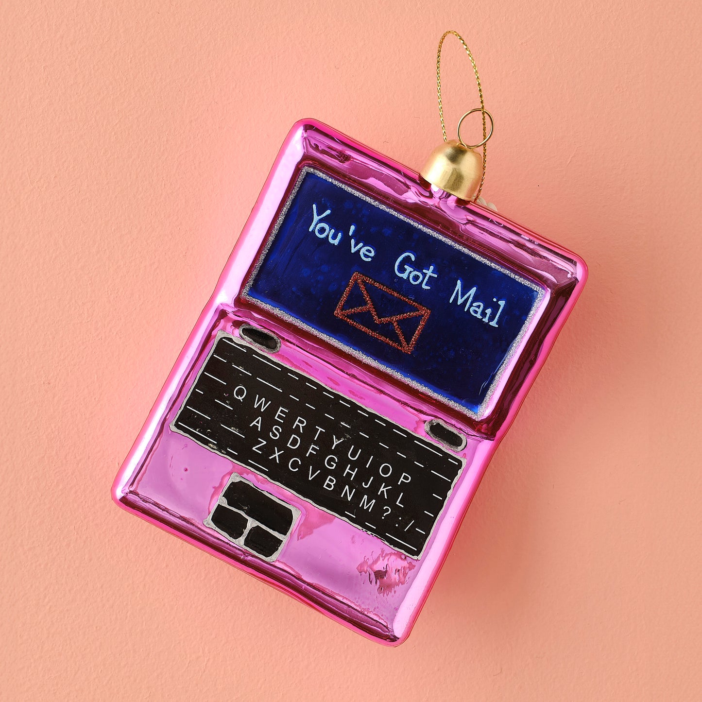 'You've Got Mail' Laptop Christmas Tree Decoration