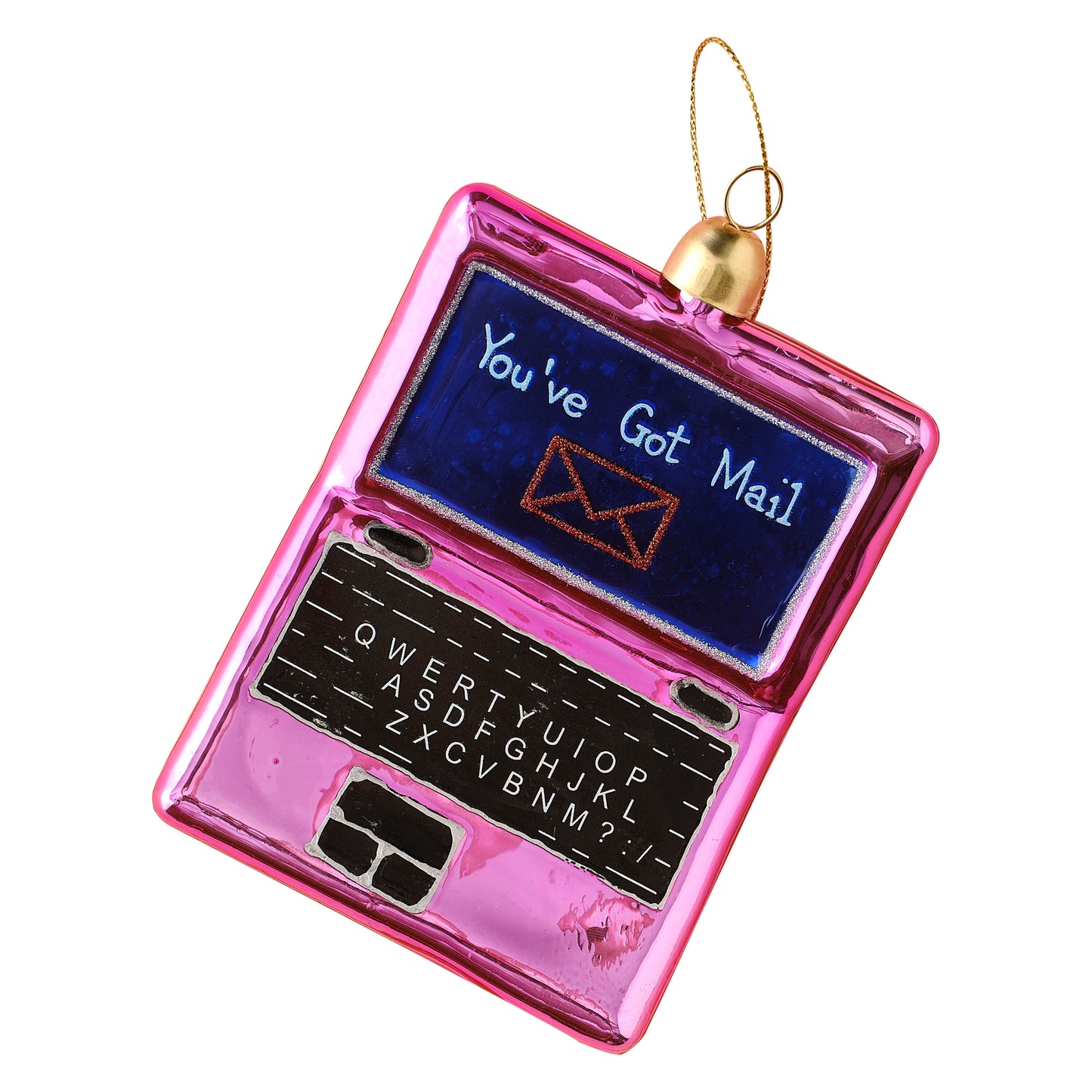 'You've Got Mail' Laptop Christmas Tree Decoration