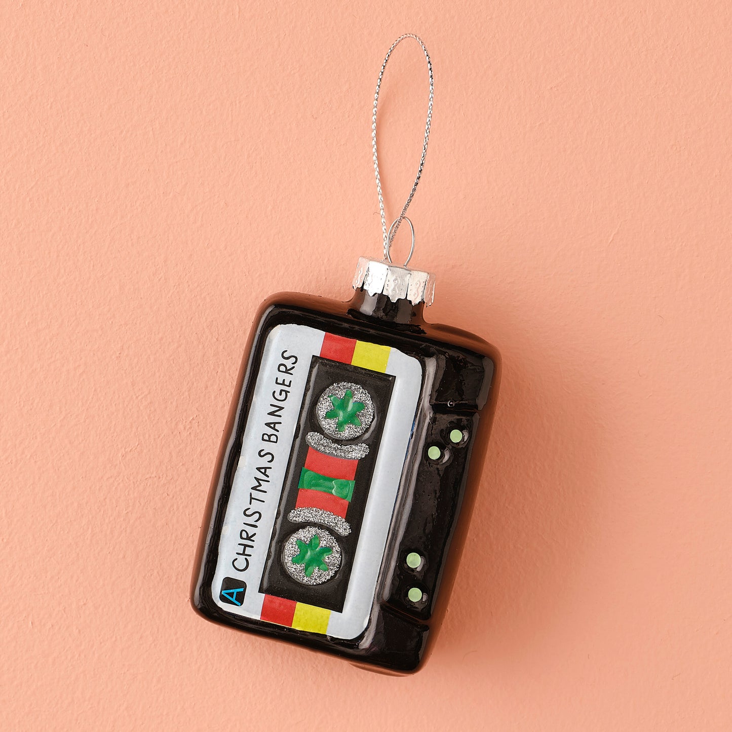 Christmas Bangers Cassette Tape Christmas Tree Decoration