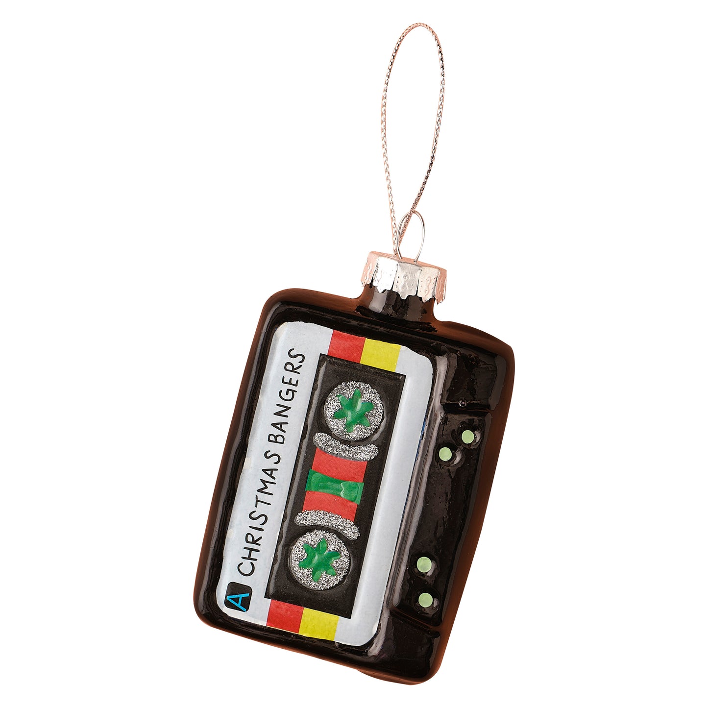 Christmas Bangers Cassette Tape Christmas Tree Decoration