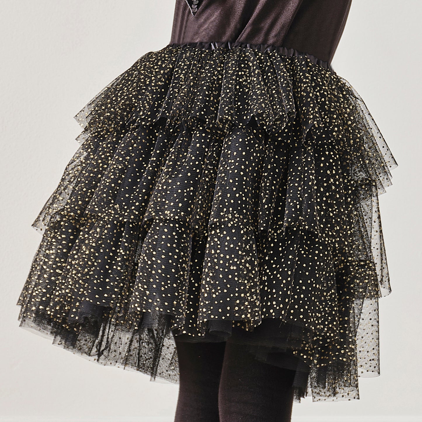 Black & Gold Sparkle Dress Up Tutu
