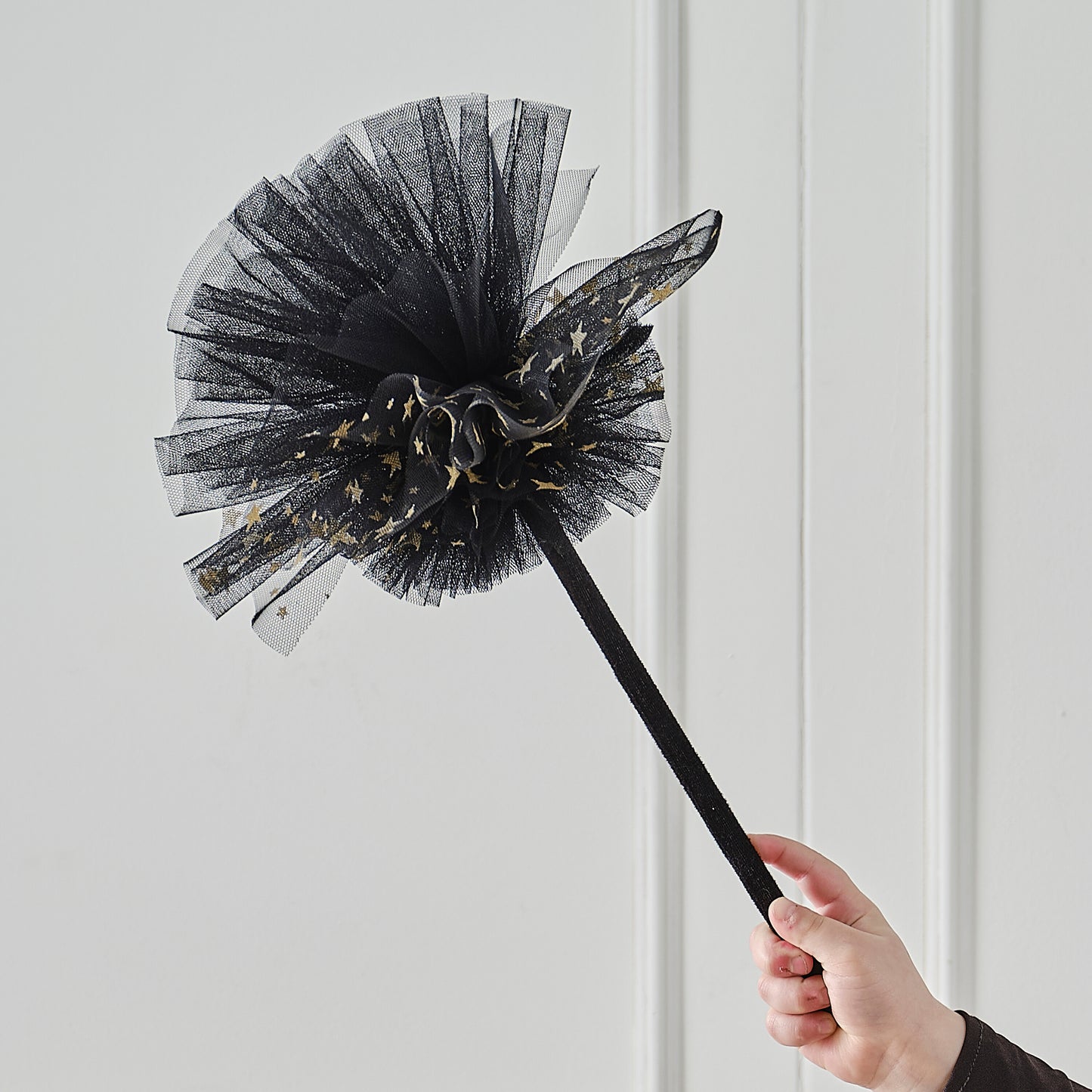 Black & Gold Star Witches Broom