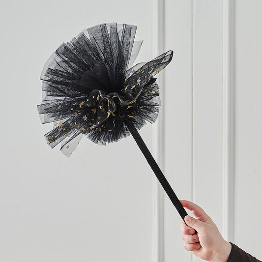 Black & Gold Star Witches Broom