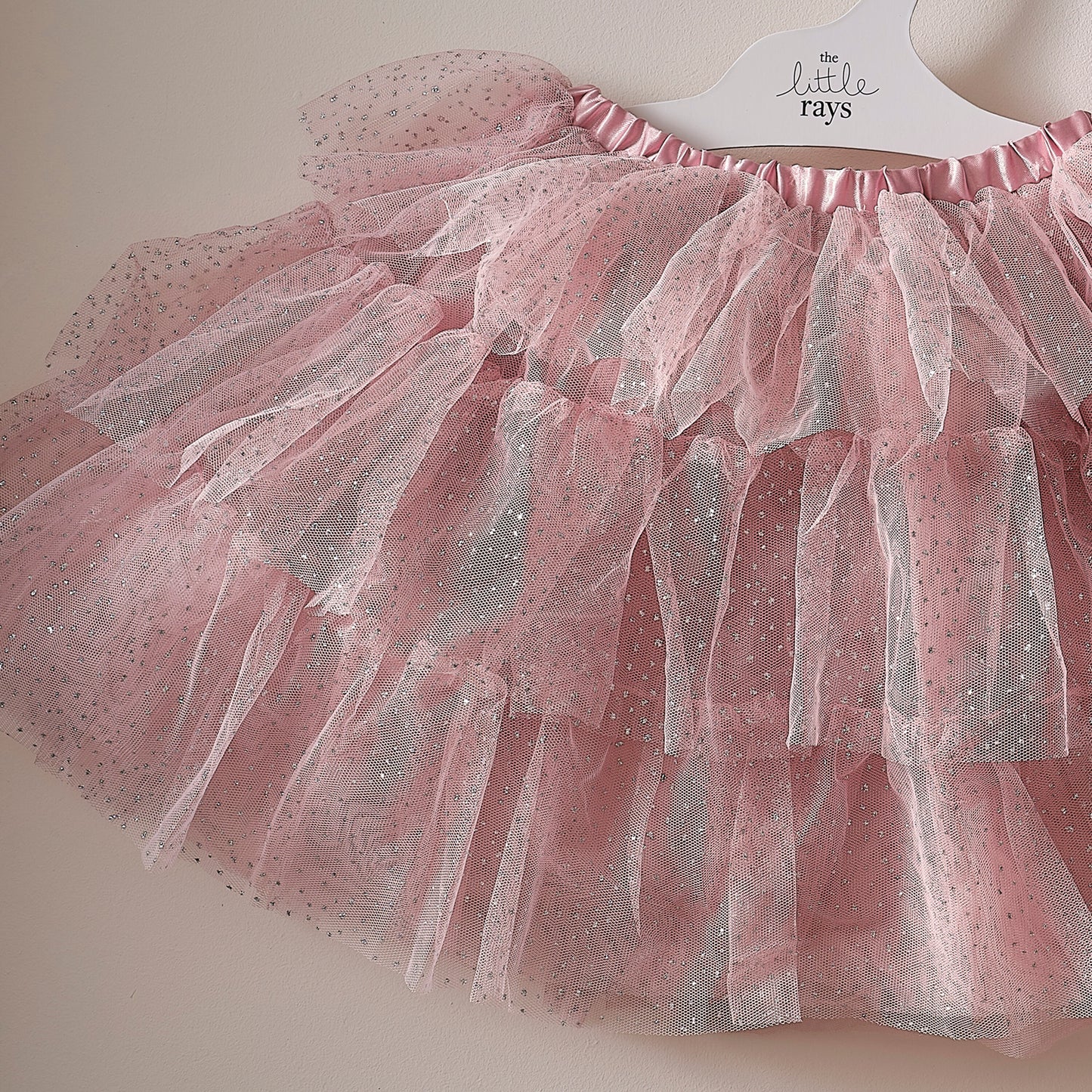 Pink & Silver Sparkle Fairy Princess Costume Tutu