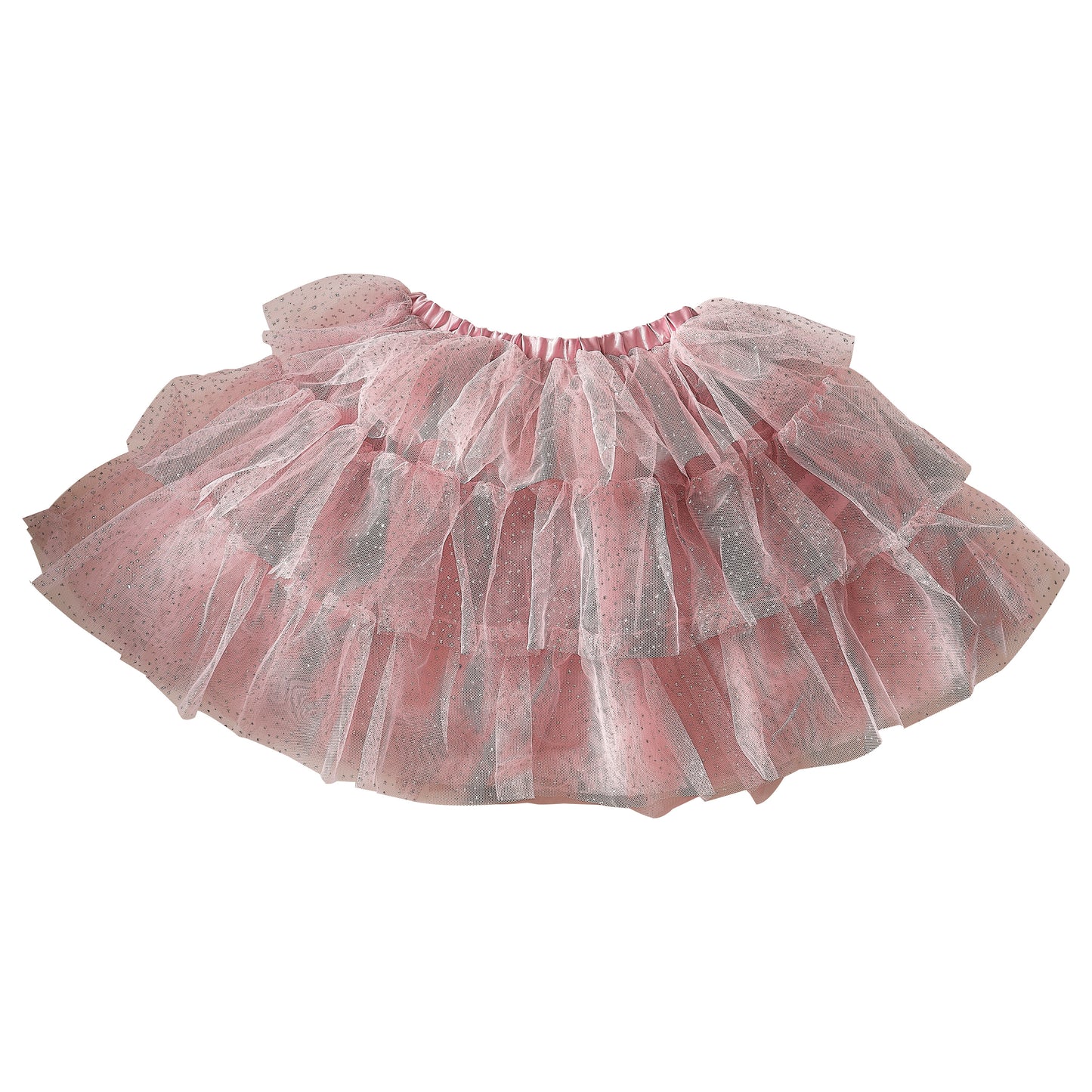 Pink & Silver Sparkle Fairy Princess Costume Tutu