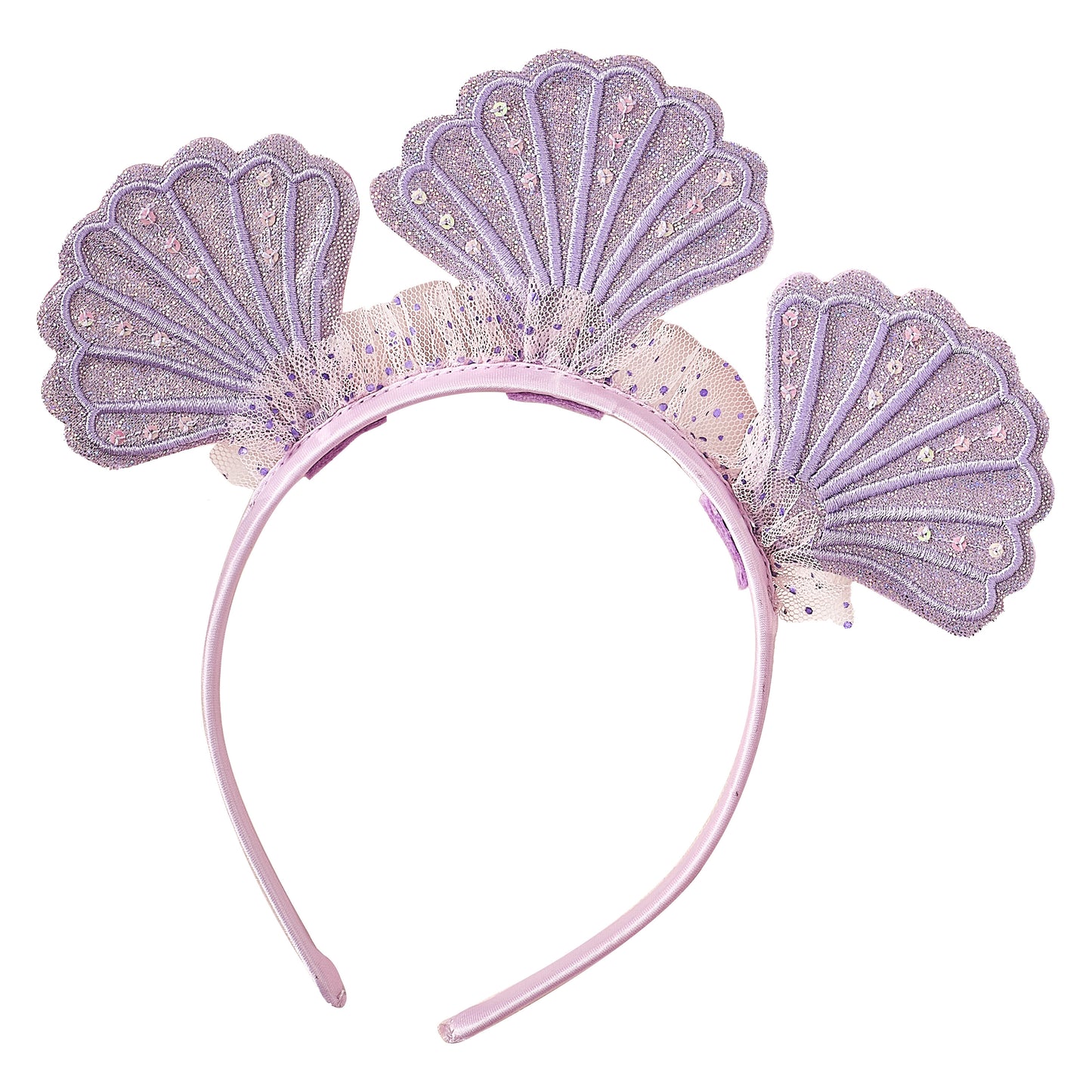 Purple Sequin Mermaid Headband
