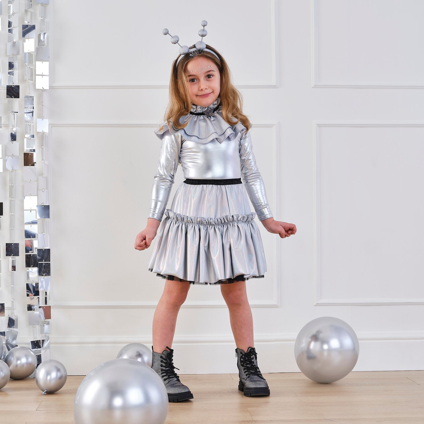Kids Alien Costume Tutu & Collar