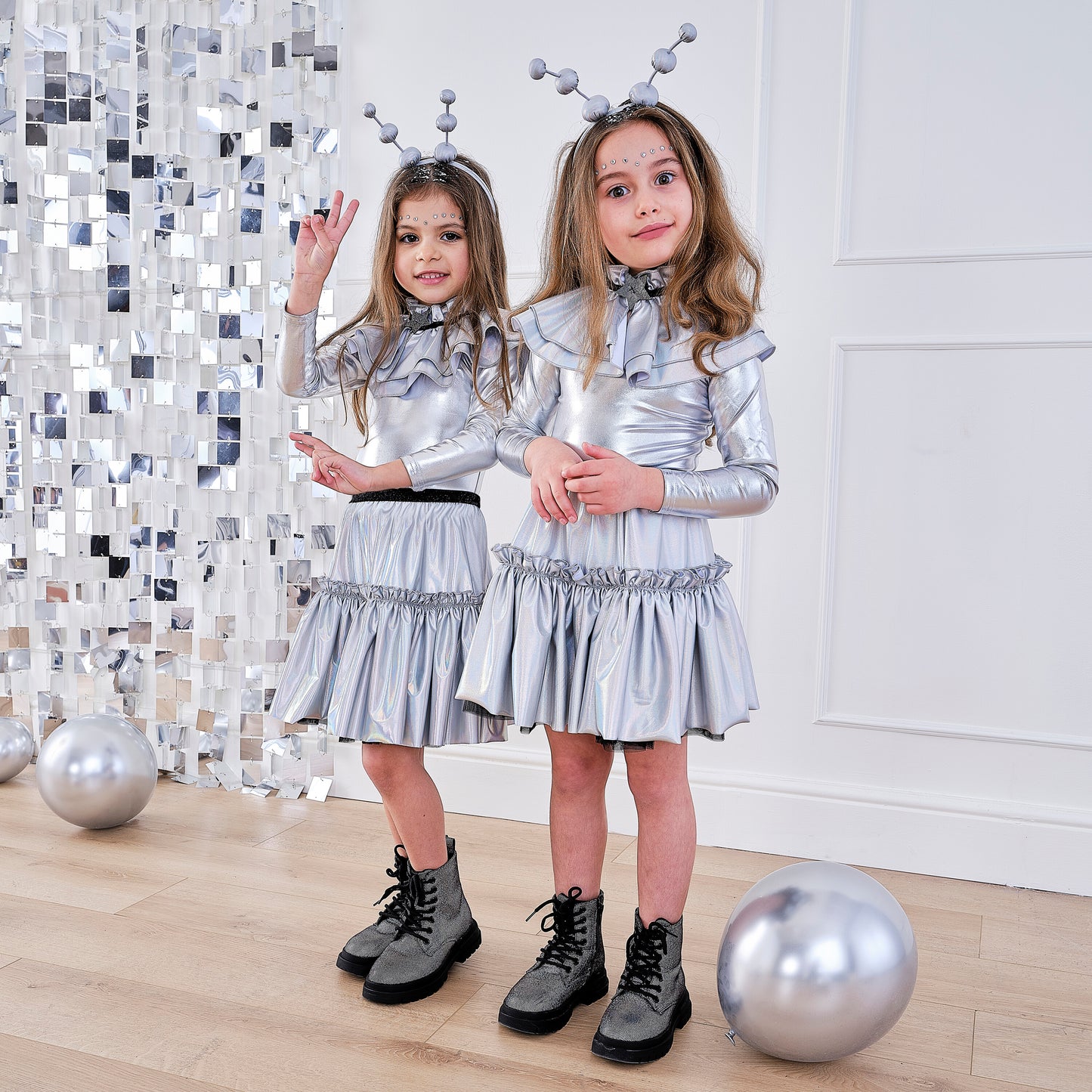 Kids Alien Costume Tutu & Collar