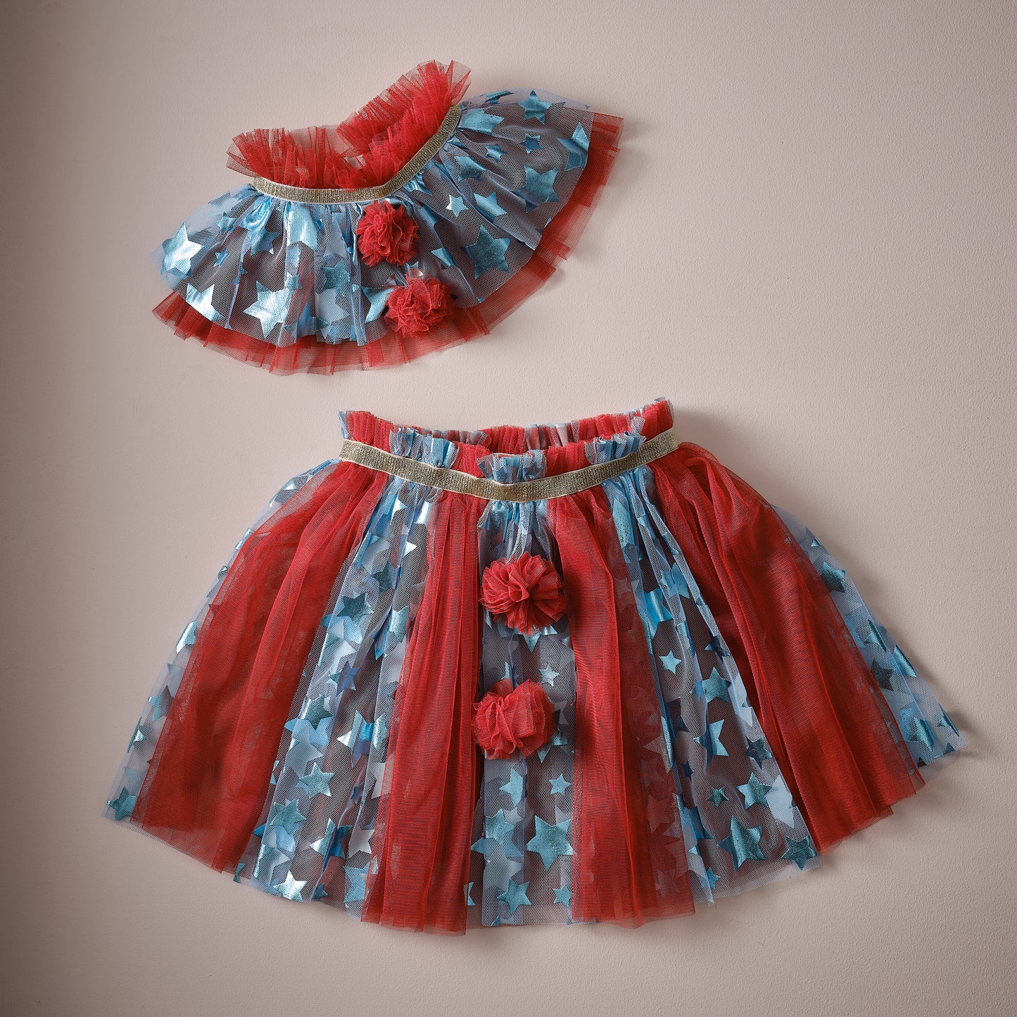 Kids Clown Costume Tutu & Collar